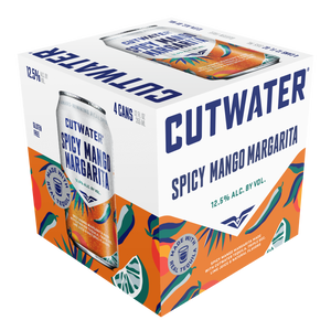 Cutwater Spicy Mango Margarita  4pk Cn