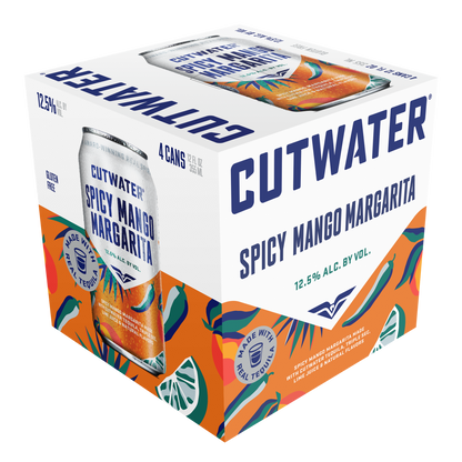 Cutwater Spicy Mango Margarita  4pk Cn