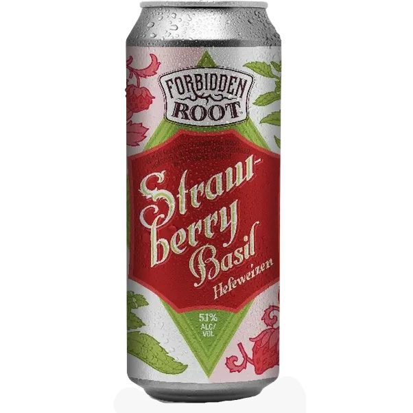 Forbidden Root Strawberry Basil Hefe