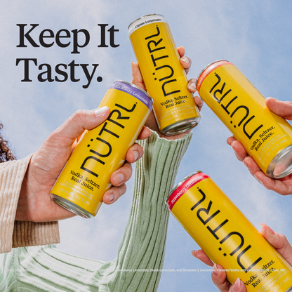 Nutrl Lemonade Seltzer Variety  8pk Cn