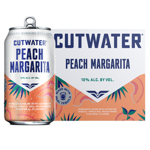 Cutwater Peach Margarita  4pk Cn