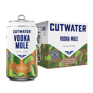 Cutwater Vodka Mule 12oz 4Pk Cn