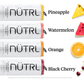 Nutrl Fruit Juice Seltzer Variety  8pk Cn