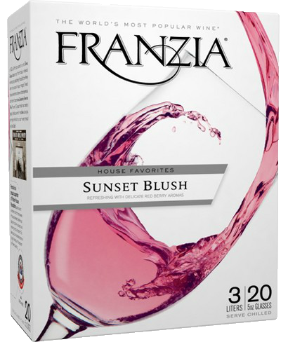 Franzia Sunset Blush 3.0L - Spirits Luekens & Wine
