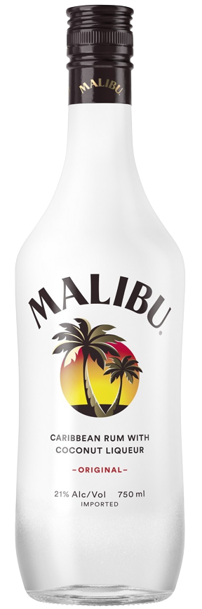 Malibu Caribbean Rhum, Original - 750 ml