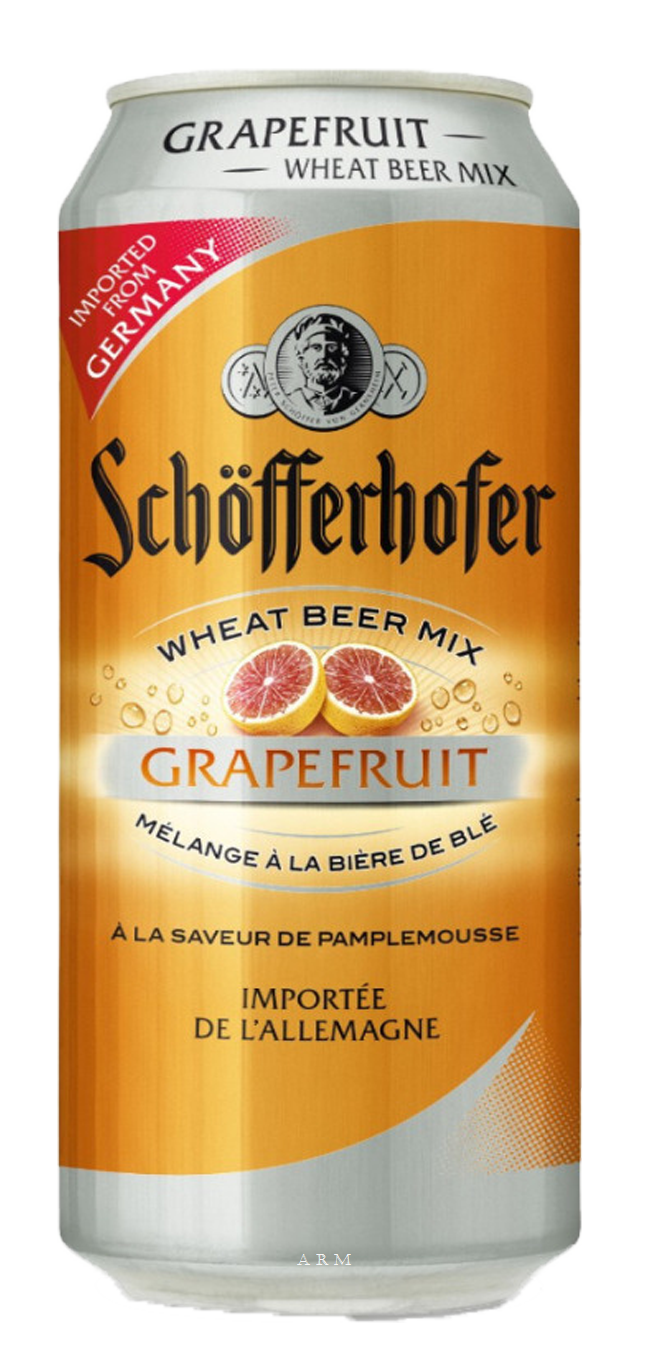 schofferhofer grapefruit beer mixed drink