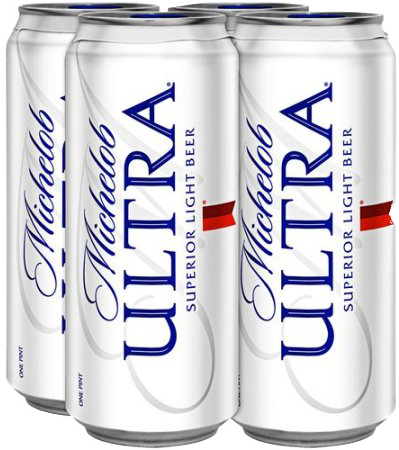 Michelob Ultra Light Beer, 4 cans / 16 fl oz - Kroger