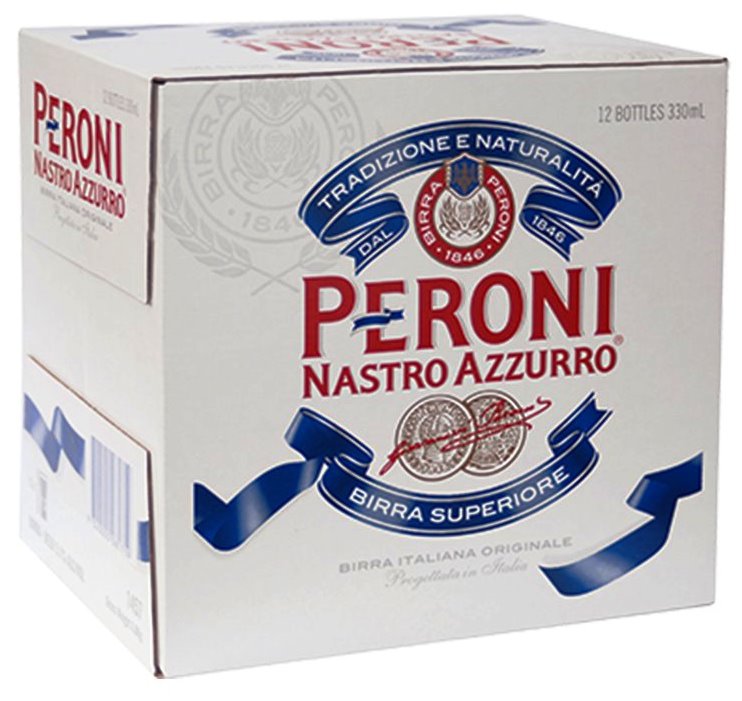 Peroni Nastro 12oz 6pk Btl - Luekens Wine & Spirits