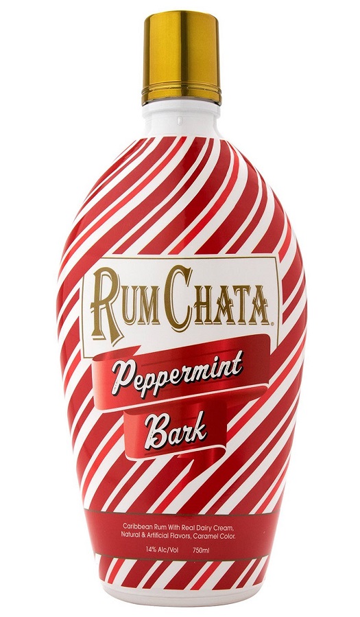 rumchata peppermint bark mixed drink