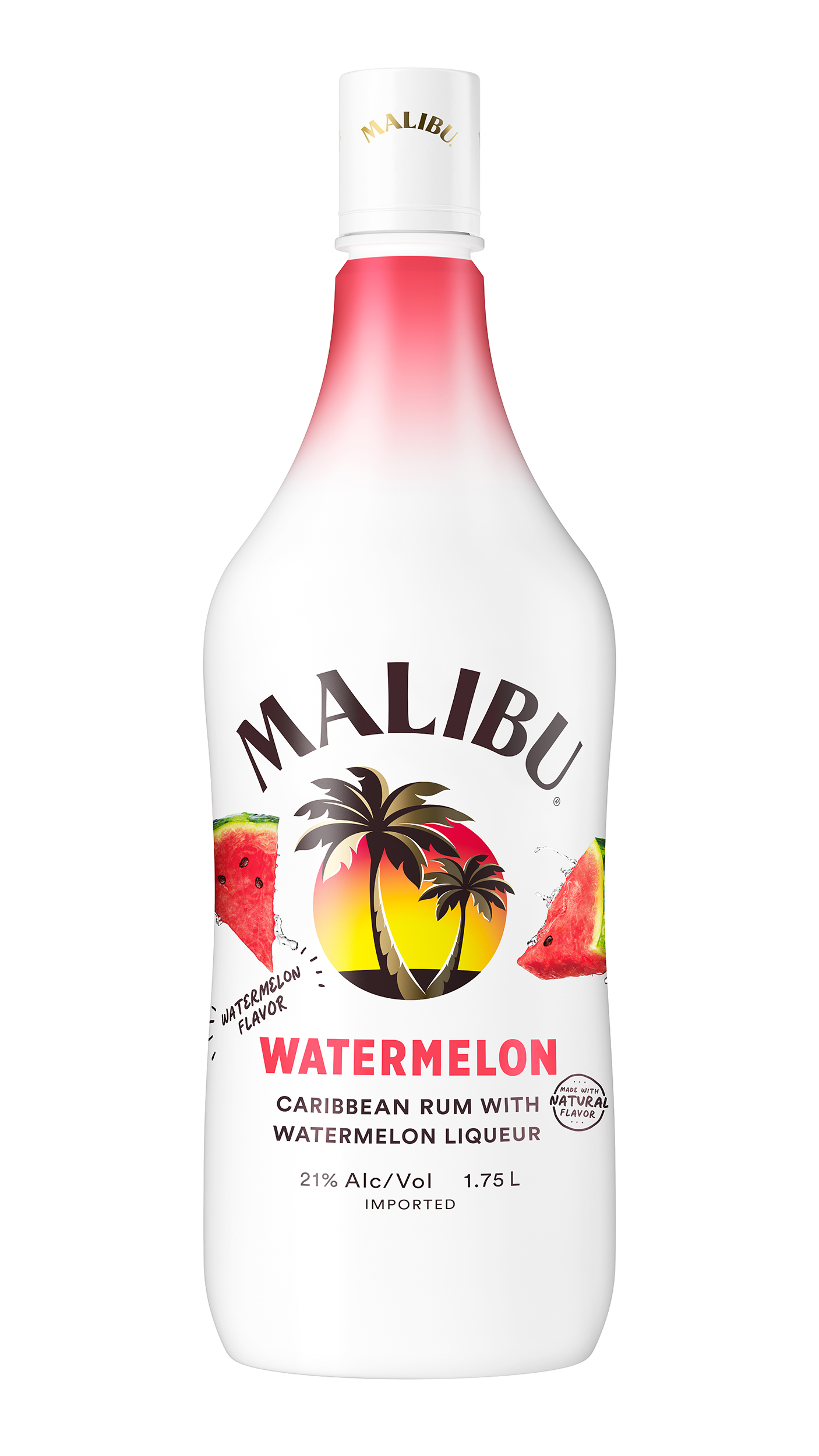 acuut Niet doen Marty Fielding Malibu Watermelon 1.75L - Luekens Wine & Spirits