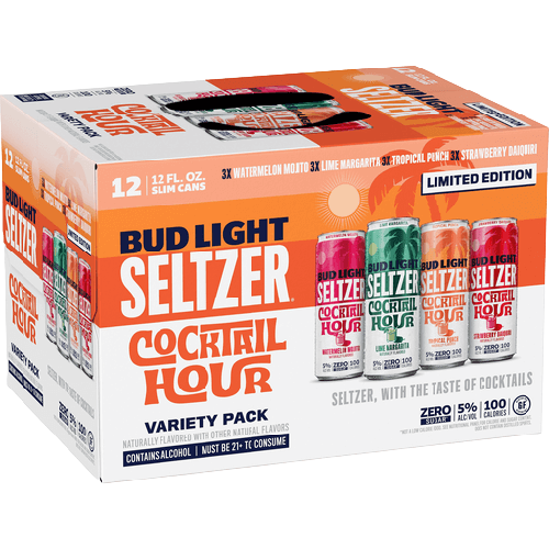 12+ Bud Light Sour Seltzer