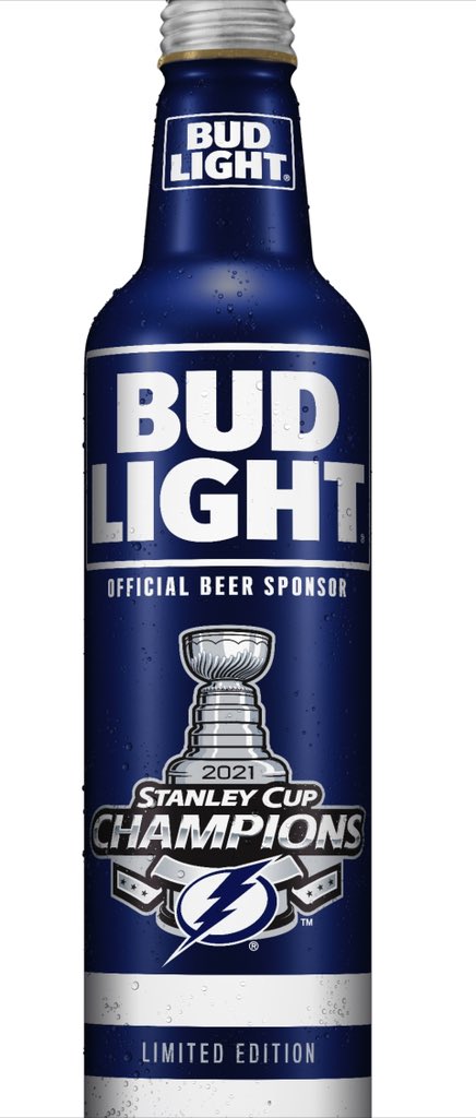 BUD LIGHT Stanley Cup Aluminum Beer Limited Edition - EMPTY