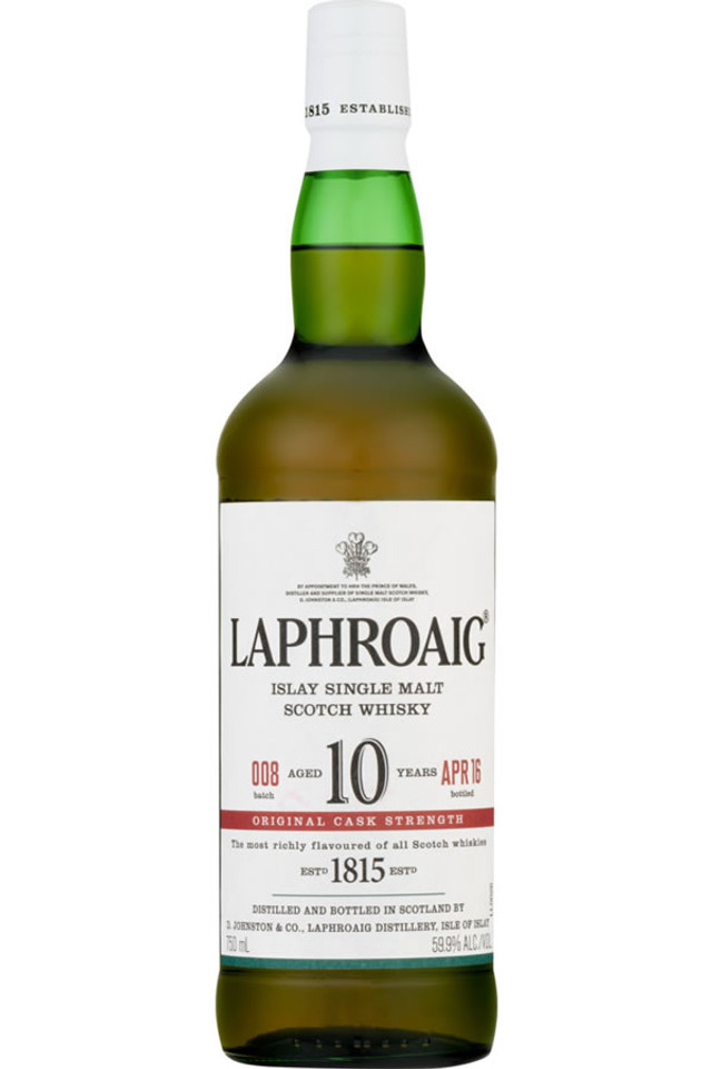 LAPHROAIG Cask Strength 10 ans 57.8° - Whisky Pas Cher