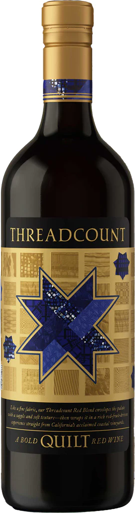 Quilt Threadcount Red Wine