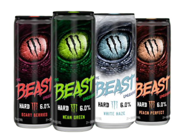 The Beast Unleashed Monster Seltzer Variety 12oz 12pk Cn - Luekens Wine &  Spirits